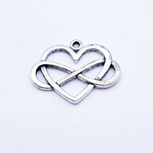 Infinity heart charm. ADD on charm for keychain - DAYZEECREATIONZ, PERSONALIZED GIFTS1
