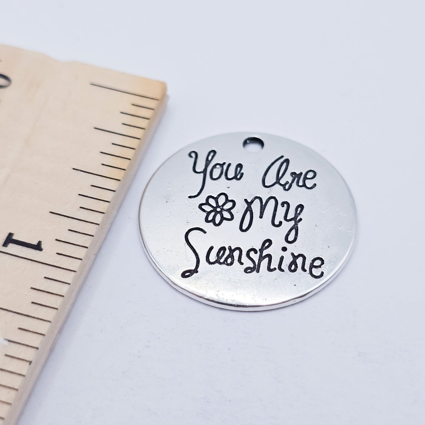 You are my sunshine charm, flowers, charm, ADD on for keychain - DAYZEECREATIONZ, PERSONALIZED GIFTS-3