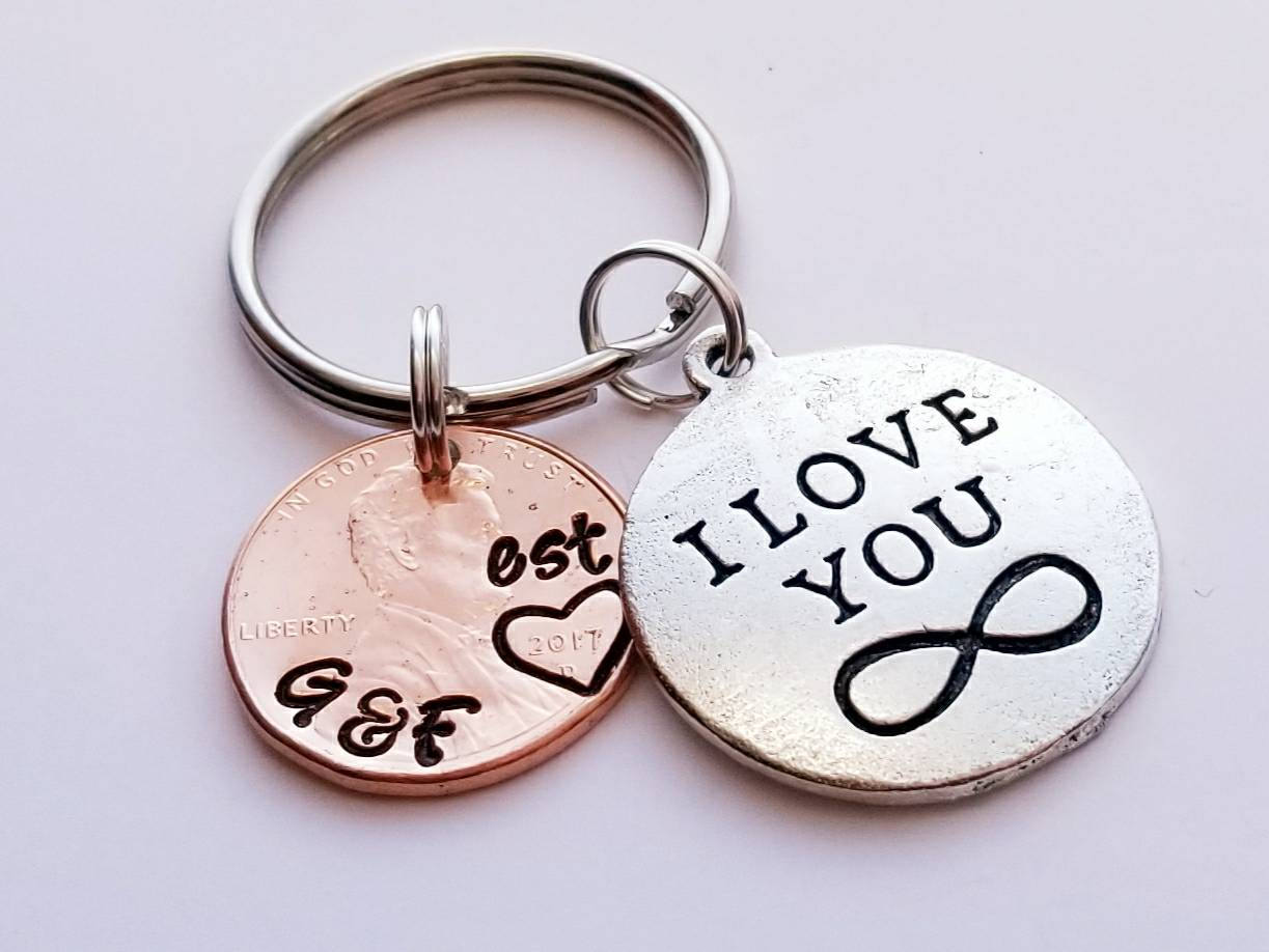 Anniversary Penny Keychain