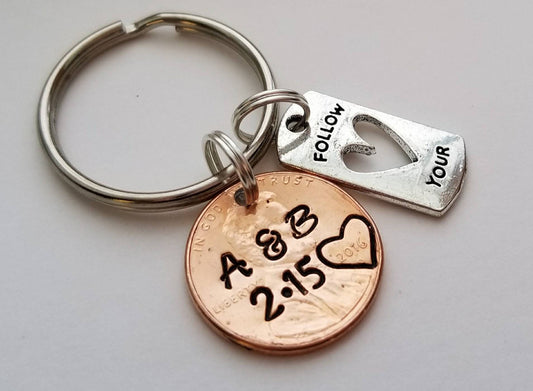 Anniversary Keychain