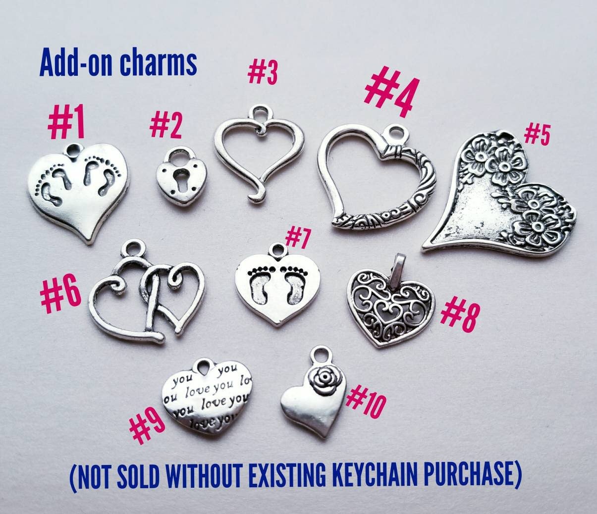 Custom Lucky Penny Keychain Add-on. NOT for individual sales...sold ONLY with existing keychain purchase from DayzeeCreationz.