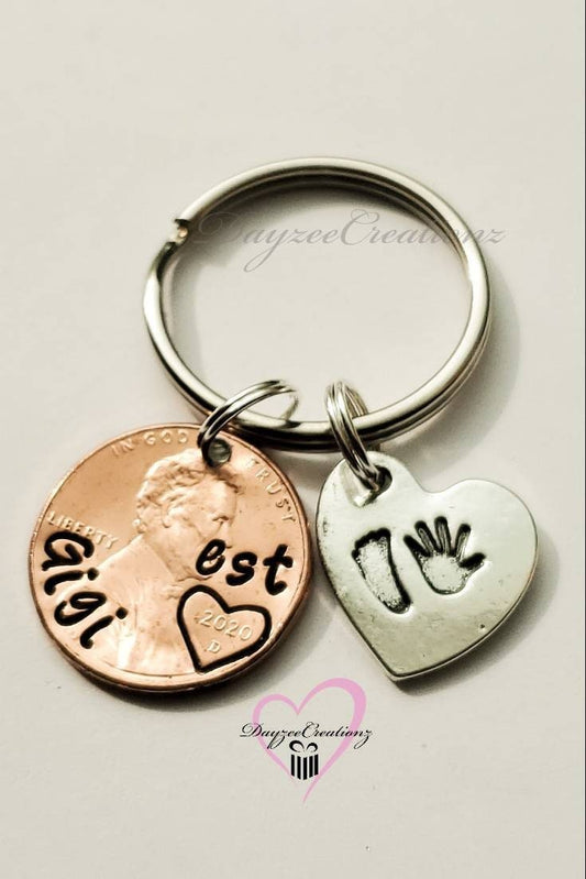 Personalized Custom Valentine's Gift for Grandma, Mother's Day Gift, First Grandchild, New Grandma, Gigi, from Grandkids, Baby, Nana, Mommy