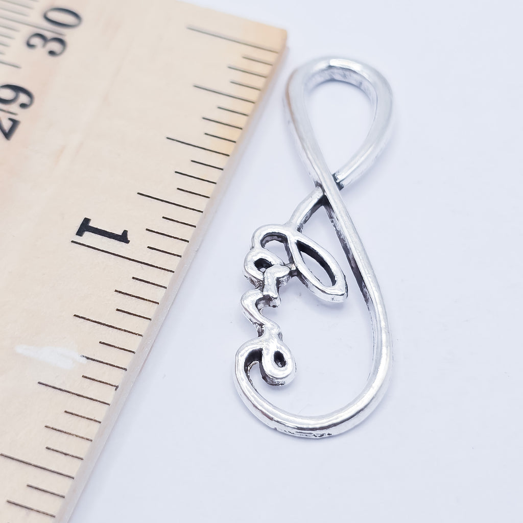 Infinity Love charm, long charm. Love husband. ADD on charm for keychain - DAYZEECREATIONZ, PERSONALIZED GIFTS3