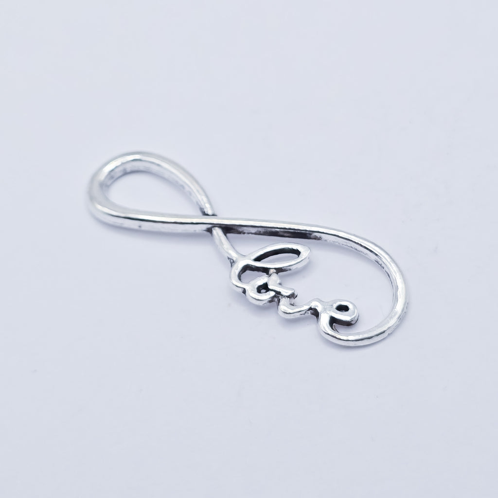 Infinity Love charm, long charm. Love husband. ADD on charm for keychain - DAYZEECREATIONZ, PERSONALIZED GIFTS2