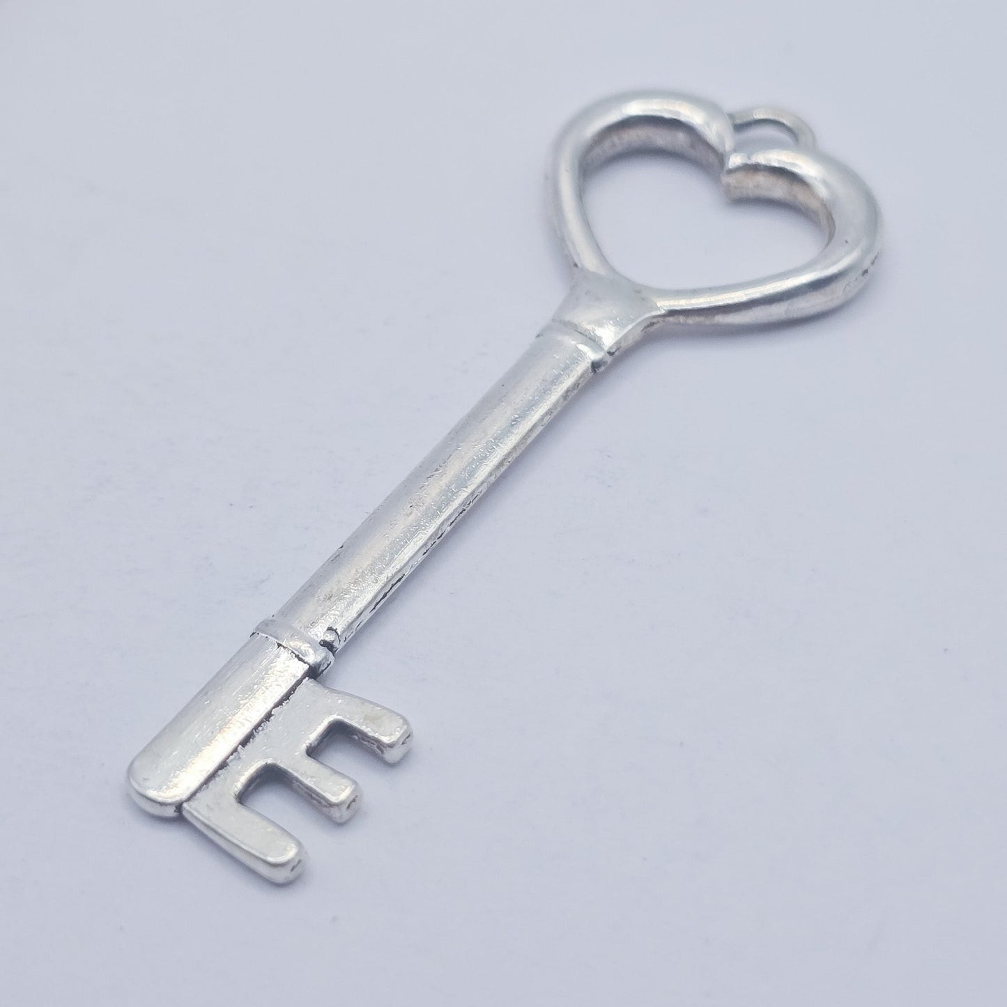 Large heart skeleton key charm, ADD on charm for keychain - DAYZEECREATIONZ, PERSONALIZED GIFTS-1