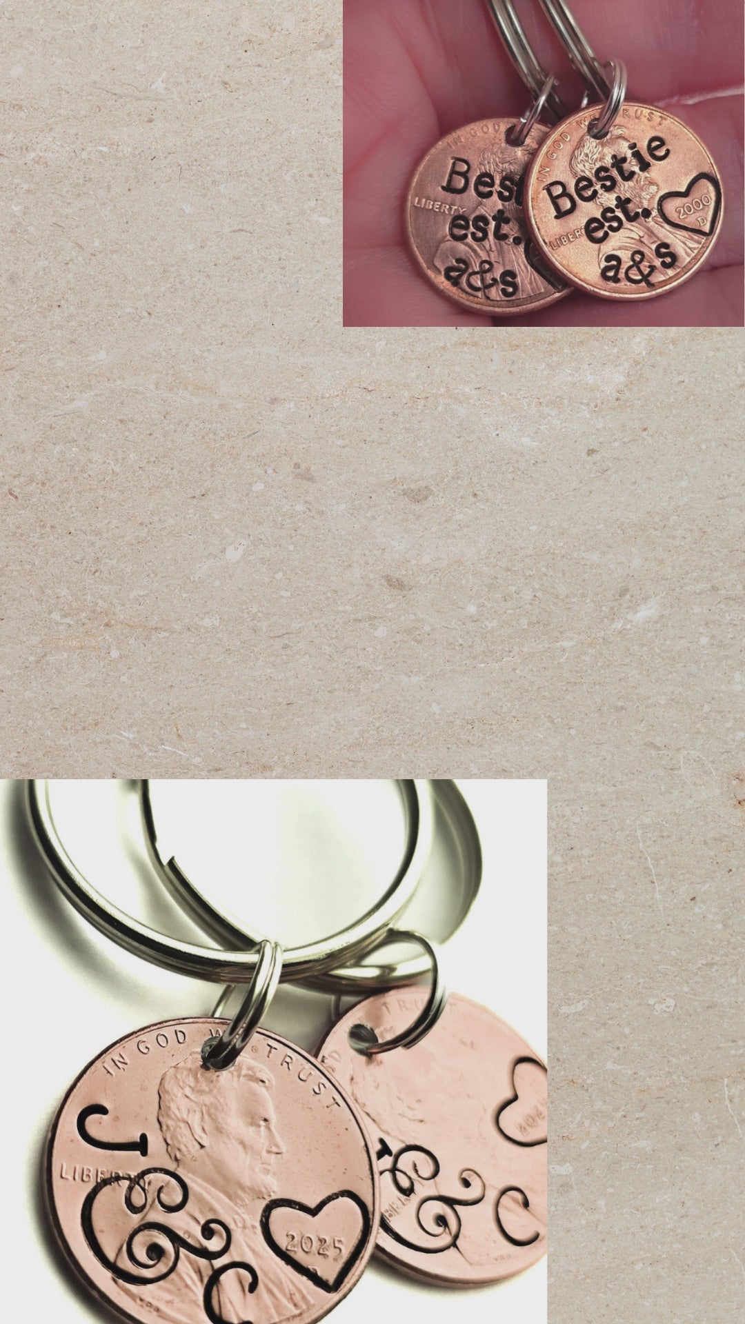 I Still Do Wedding Anniversary Penny Keychain