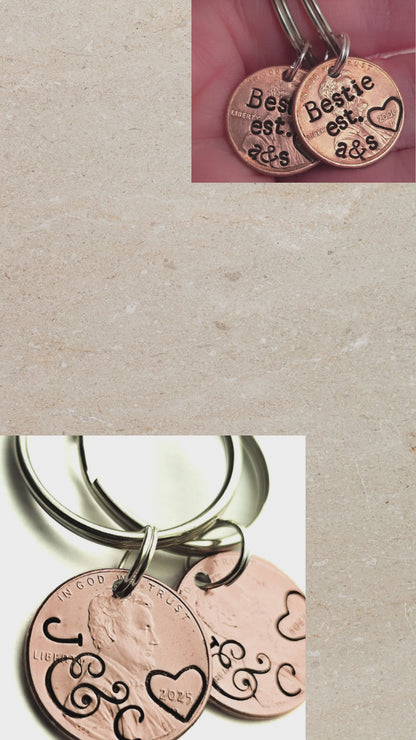 I Still Do Wedding Anniversary Penny Keychain