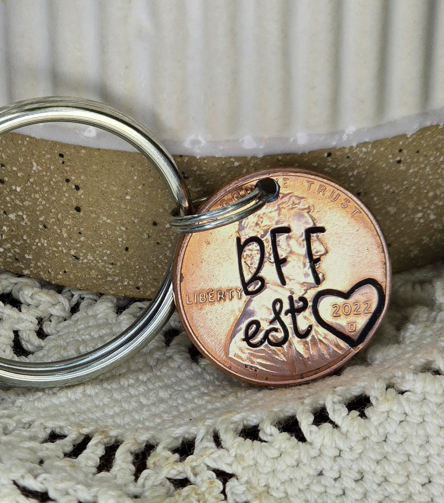 BFF Penny Keychain - Choose your year