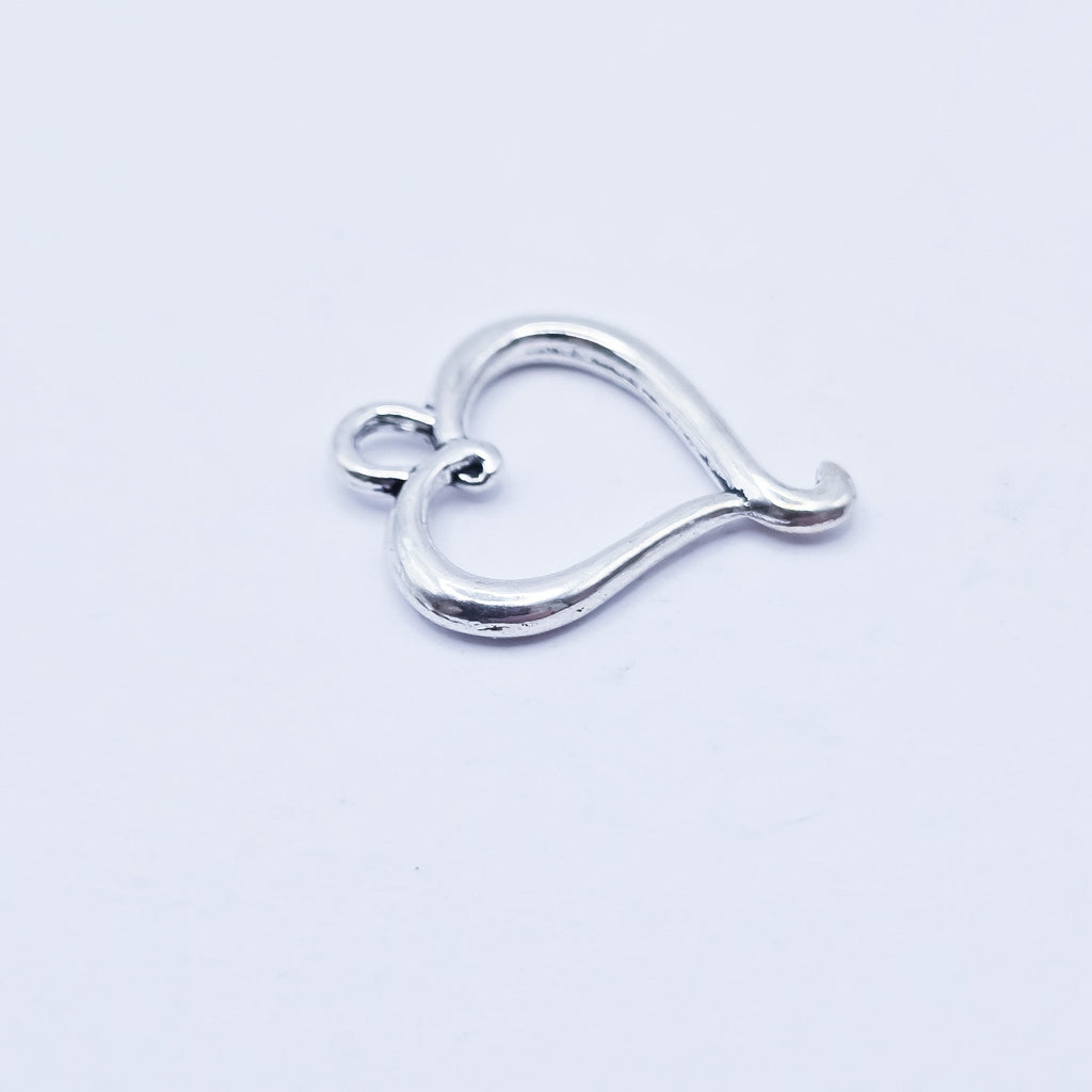 Open swirl heart charm. ADD on charm for keychain - DAYZEECREATIONZ, PERSONALIZED GIFTS3