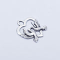 Love birds in heart charm. ADD on charm for keychain - DAYZEECREATIONZ, PERSONALIZED GIFTS1