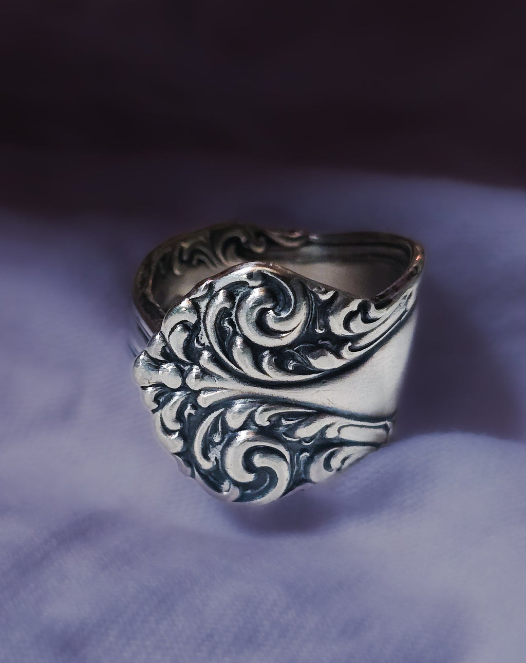 Vintage WM. Rogers Spoon Ring - Size 9.25