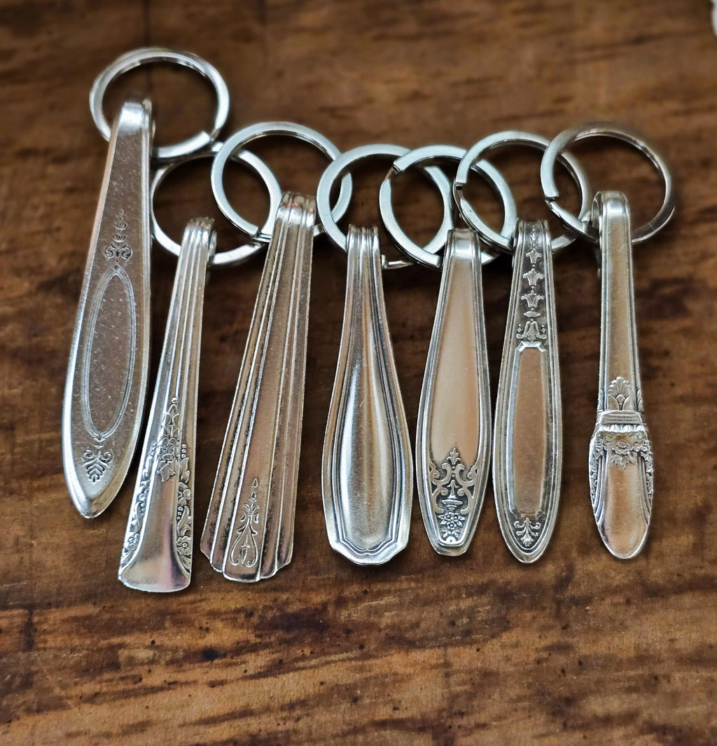 Vintage Spoon Handle Keyring - Choose Your Pattern