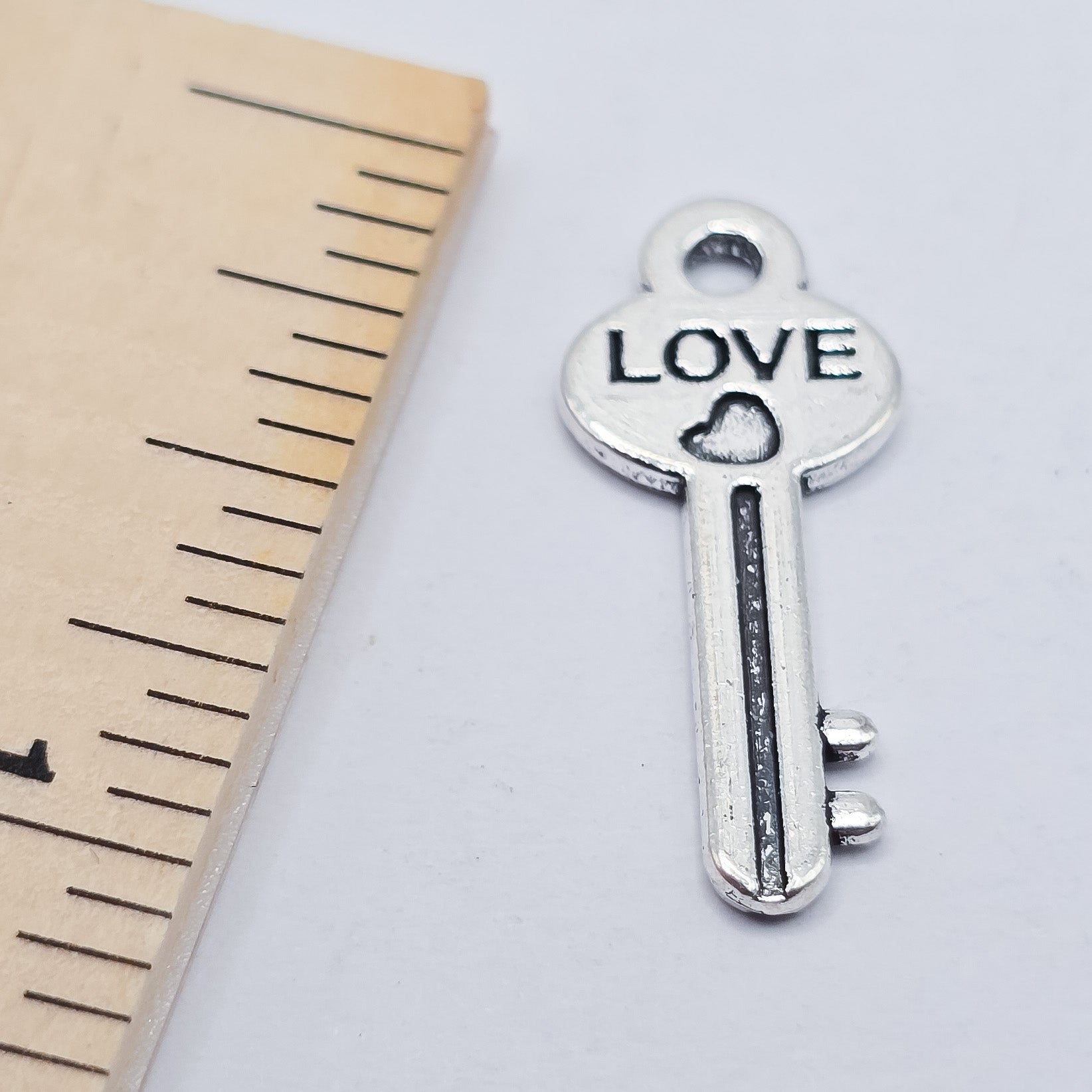 L♡ve key charm. Love charm. Anniversary, wedding, Boyfriend, ADD on charm for keychain - DAYZEECREATIONZ, PERSONALIZED GIFTS4