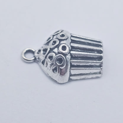 Cupcake, muffin charm, ADD on charm for keychain - DAYZEECREATIONZ, PERSONALIZED GIFTS-2