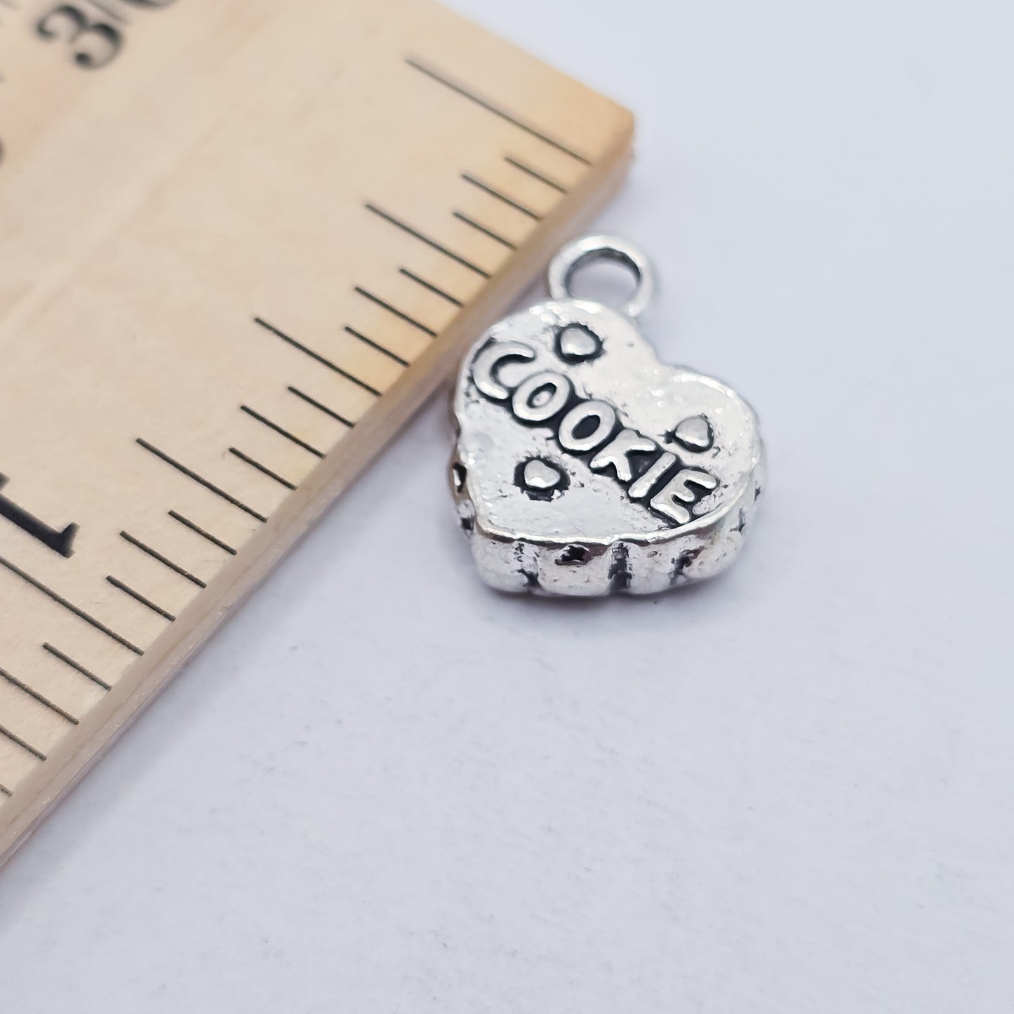 Cookie charm with tongue, ADD on charm for keychain - DAYZEECREATIONZ, PERSONALIZED GIFTS=2