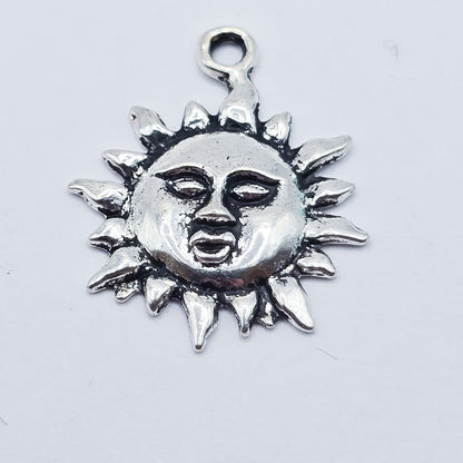 Sun charm, ADD on for keychain - DAYZEECREATIONZ, PERSONALIZED GIFTS-1