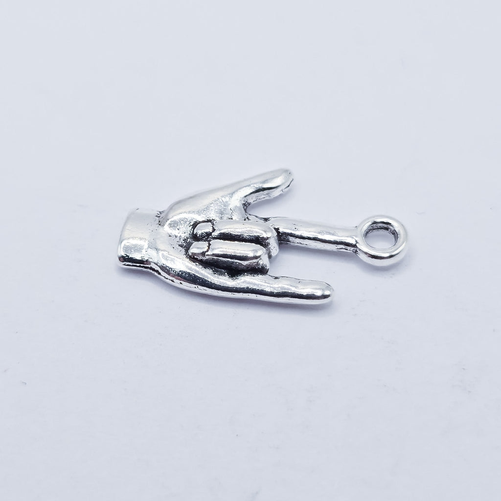 ASL , American sign language, I love you charm. ADD on charm for keychain - DAYZEECREATIONZ, PERSONALIZED GIFTS2