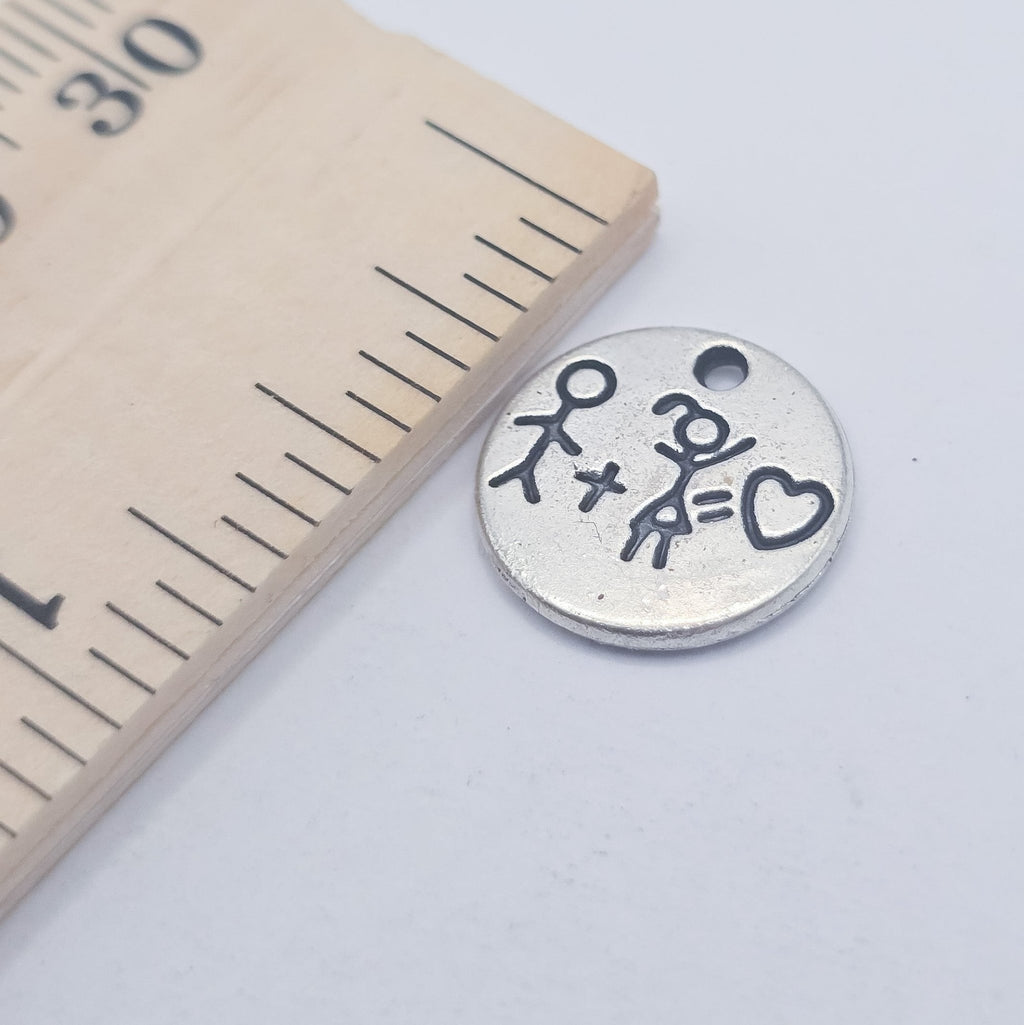 Stick people charm , ADD on charm for keychain - DAYZEECREATIONZ, PERSONALIZED GIFTS2
