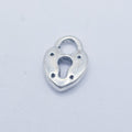 Heart padlock charm, lock charm, ADD on charm for keychain - DAYZEECREATIONZ, PERSONALIZED GIFTS1