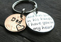 Penny from Heaven Memorial Keychain with Charm(s) shown