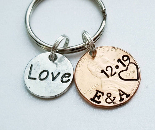 Anniversary Keychain