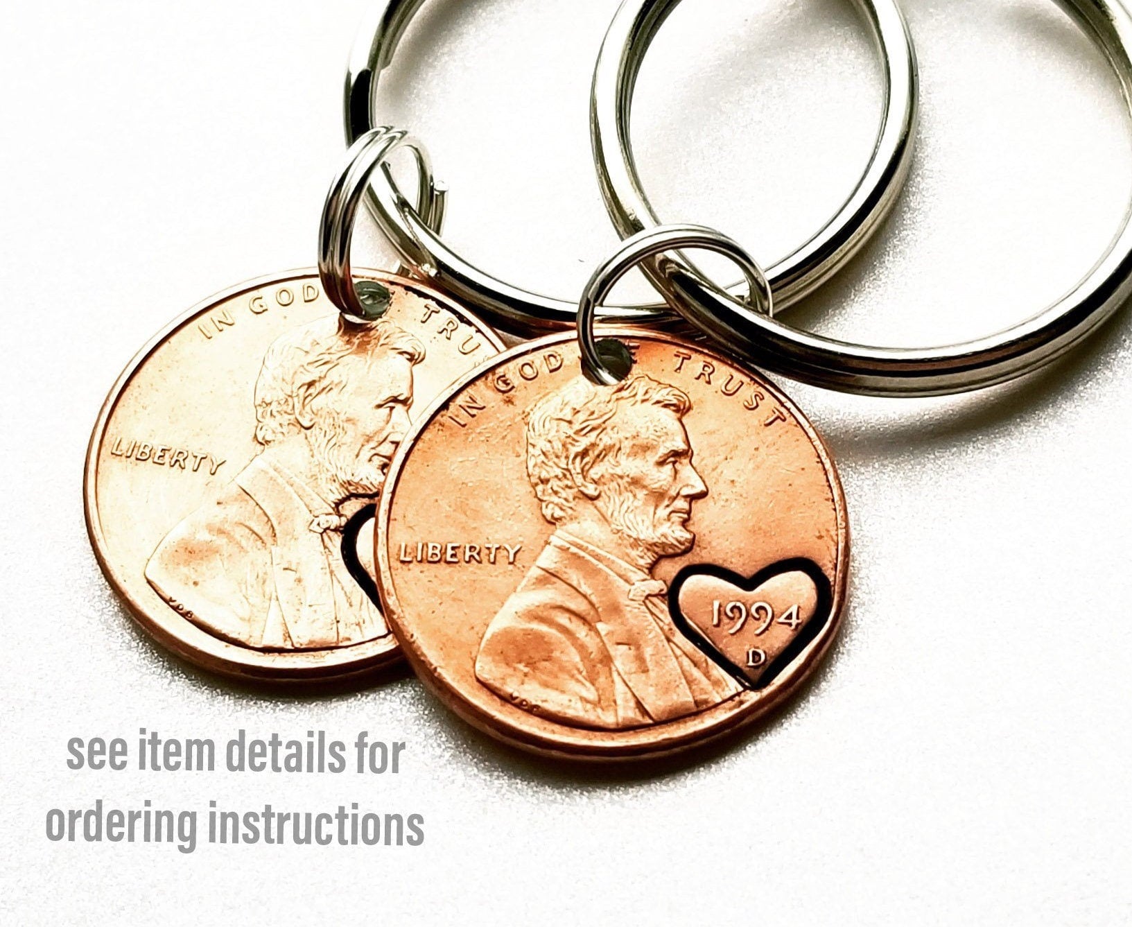 Penny Keychain without Personalization