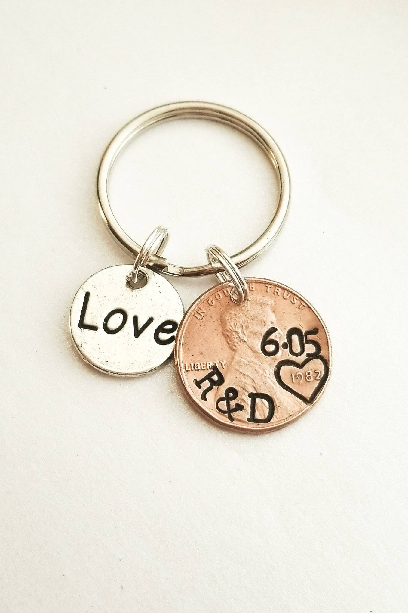 Anniversary Keychain