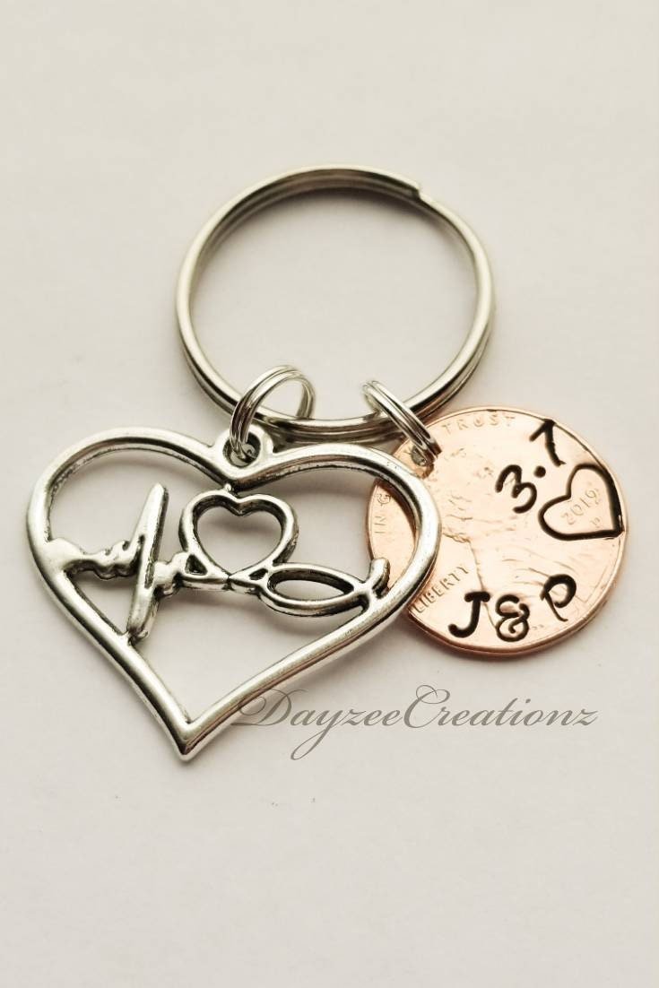 Anniversary Keychain