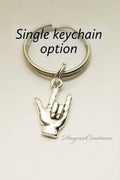 ASL - Sign Language I love you Keychain