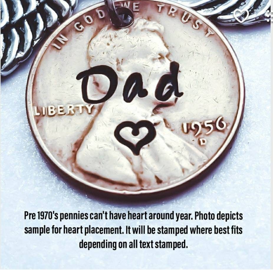 Personalized Daddy Penny Keychain