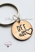 Best Friend penny keychain
